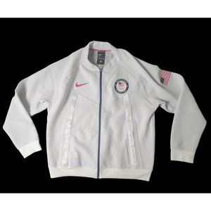 Nike Tech USA 2020 Olympics Media Full-Zip Jacket Men's Sz L CK4567-100